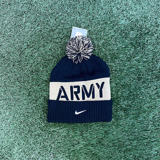 Nike Army Pom Knit Hat-Black